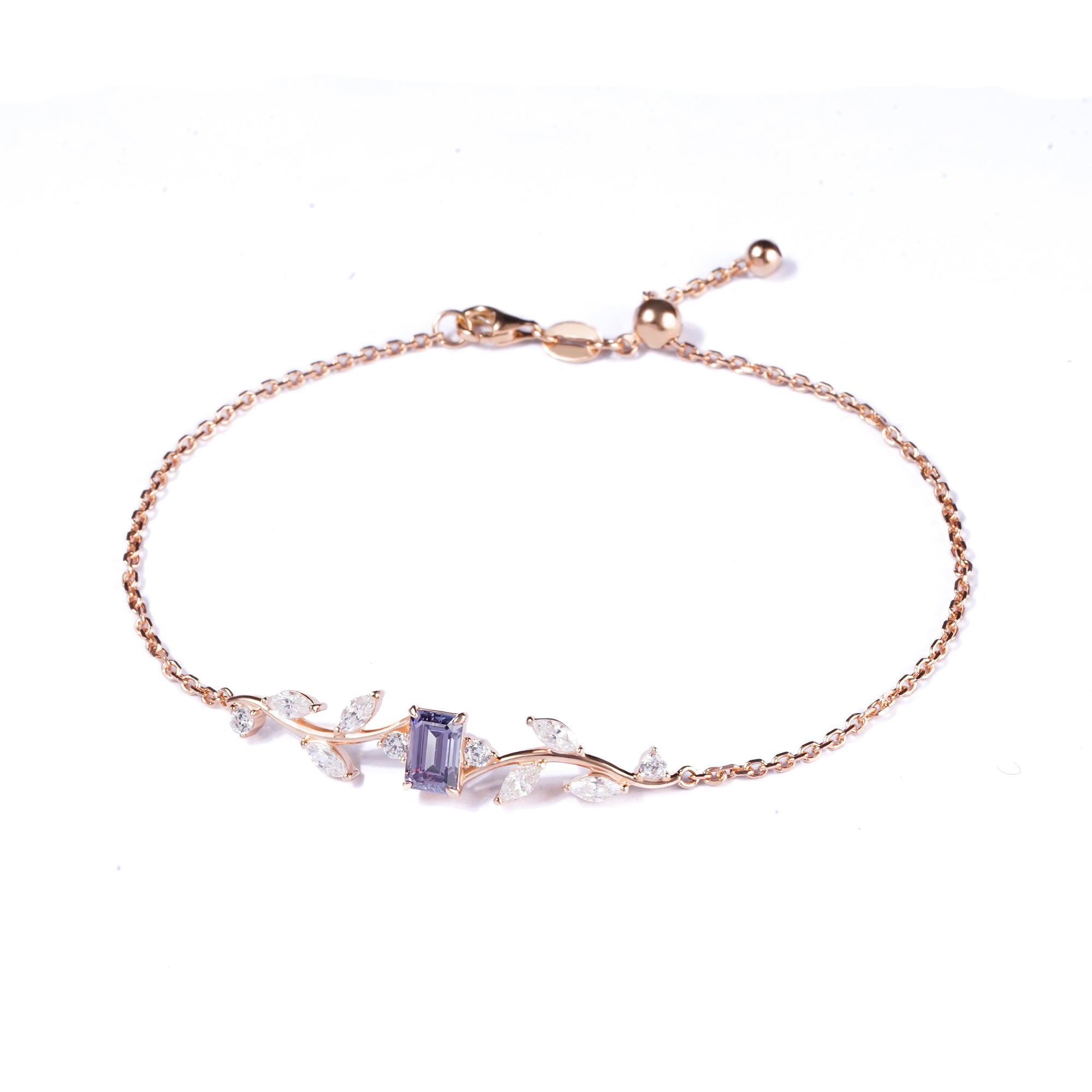 Cassia Gold Bracelet - Twilight Collection - Juene Jewelry