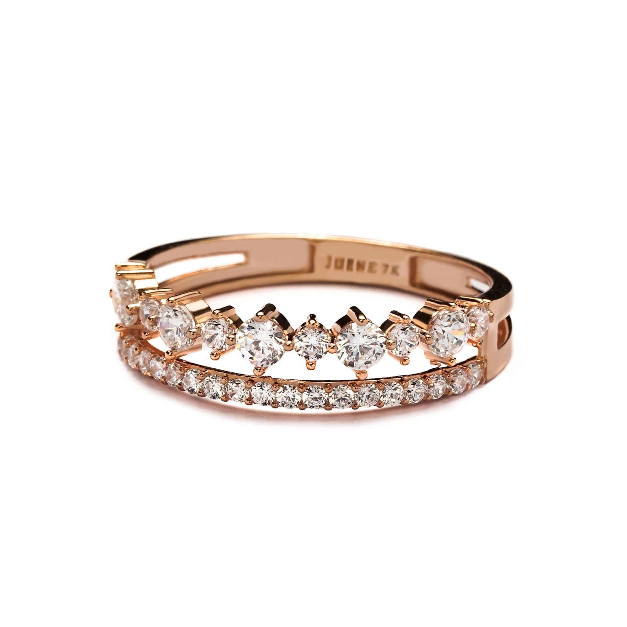 Celine Gold Ring - Radiance - Juene Jewelry