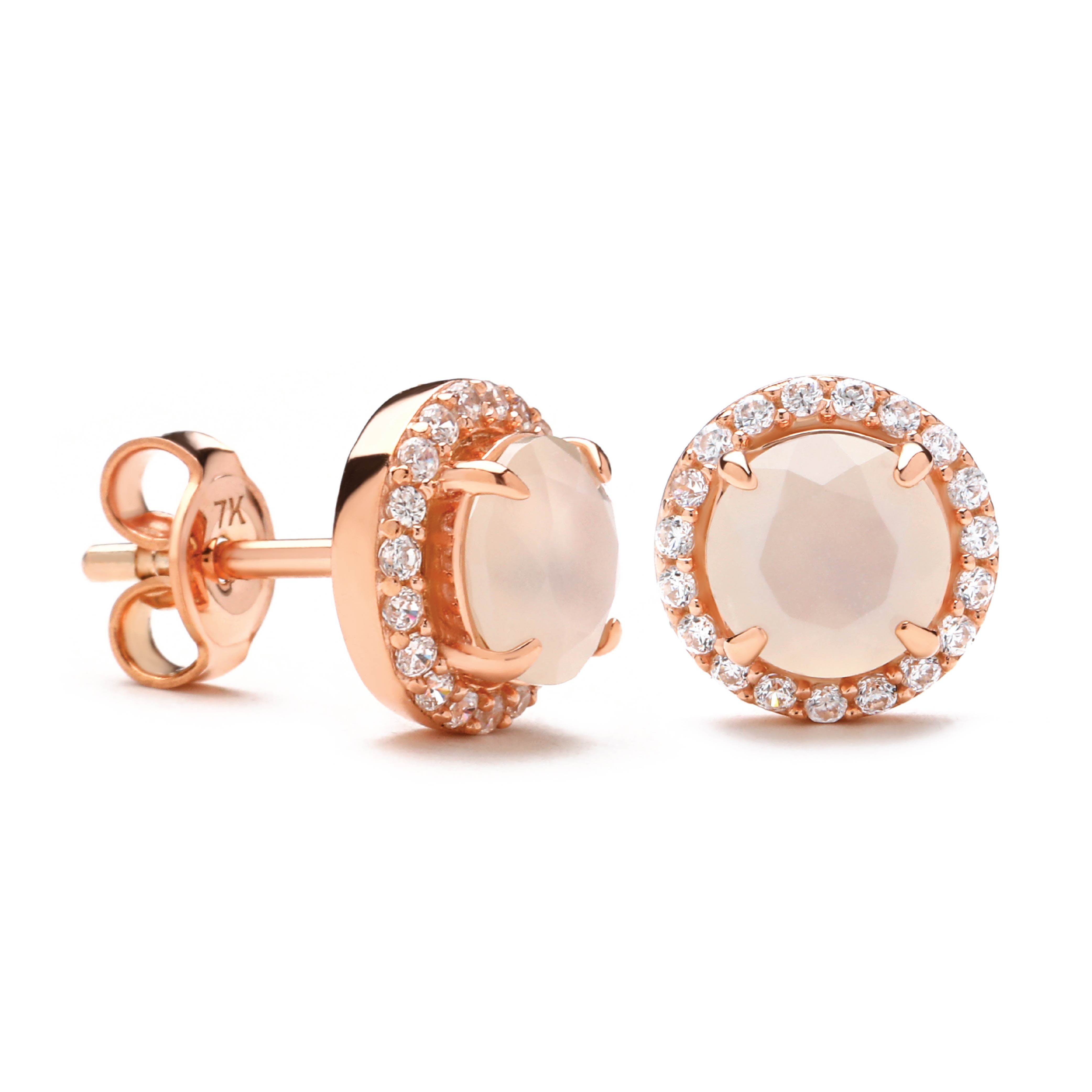 Crystal Earrings 01 - Juene Jewelry