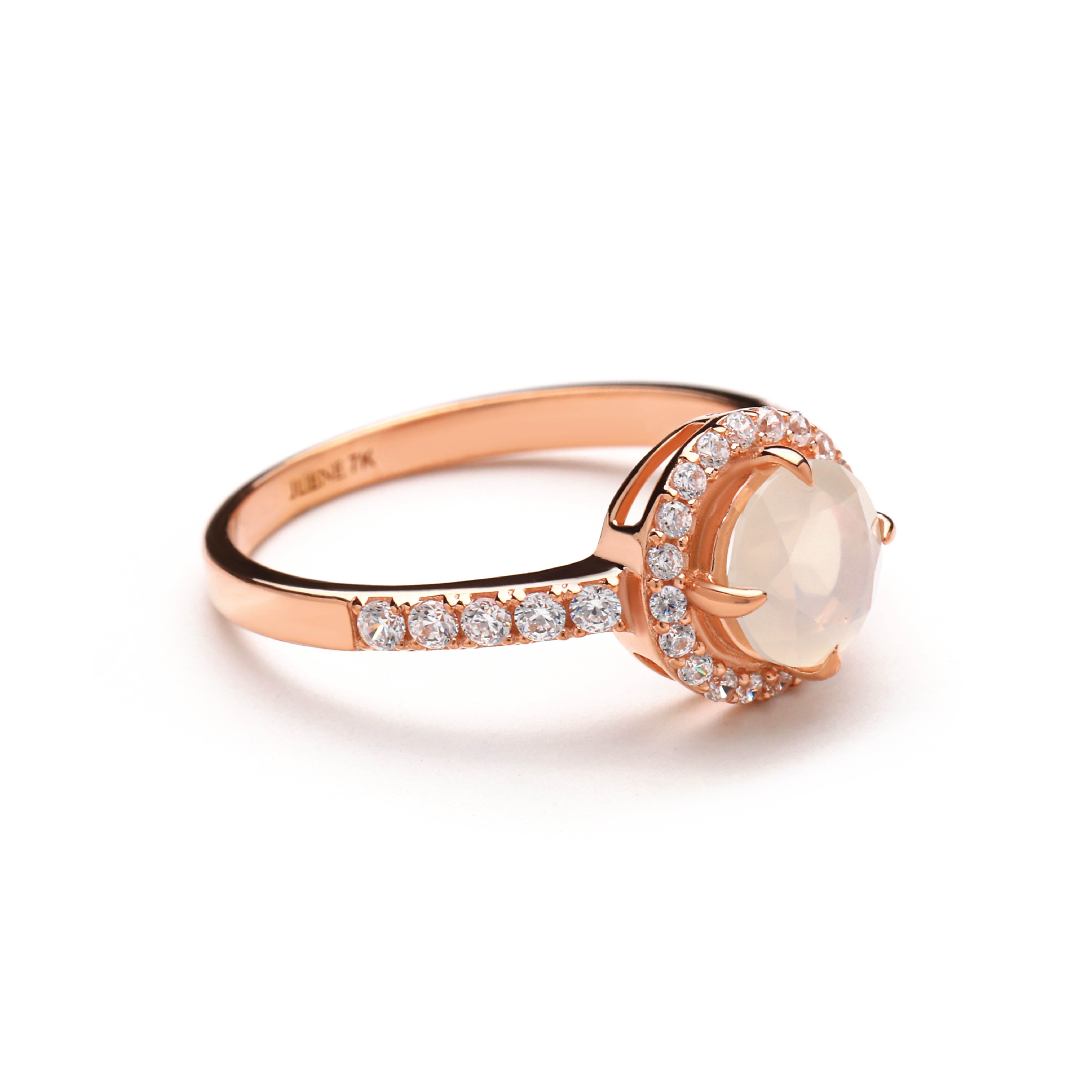 Crystal Rings 01 - Juene Jewelry