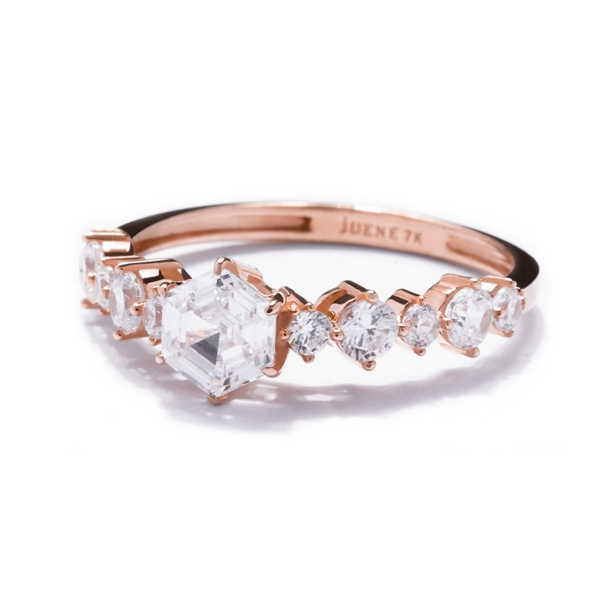 Deana Gold Ring - Sparkle & Joy - Juene Jewelry