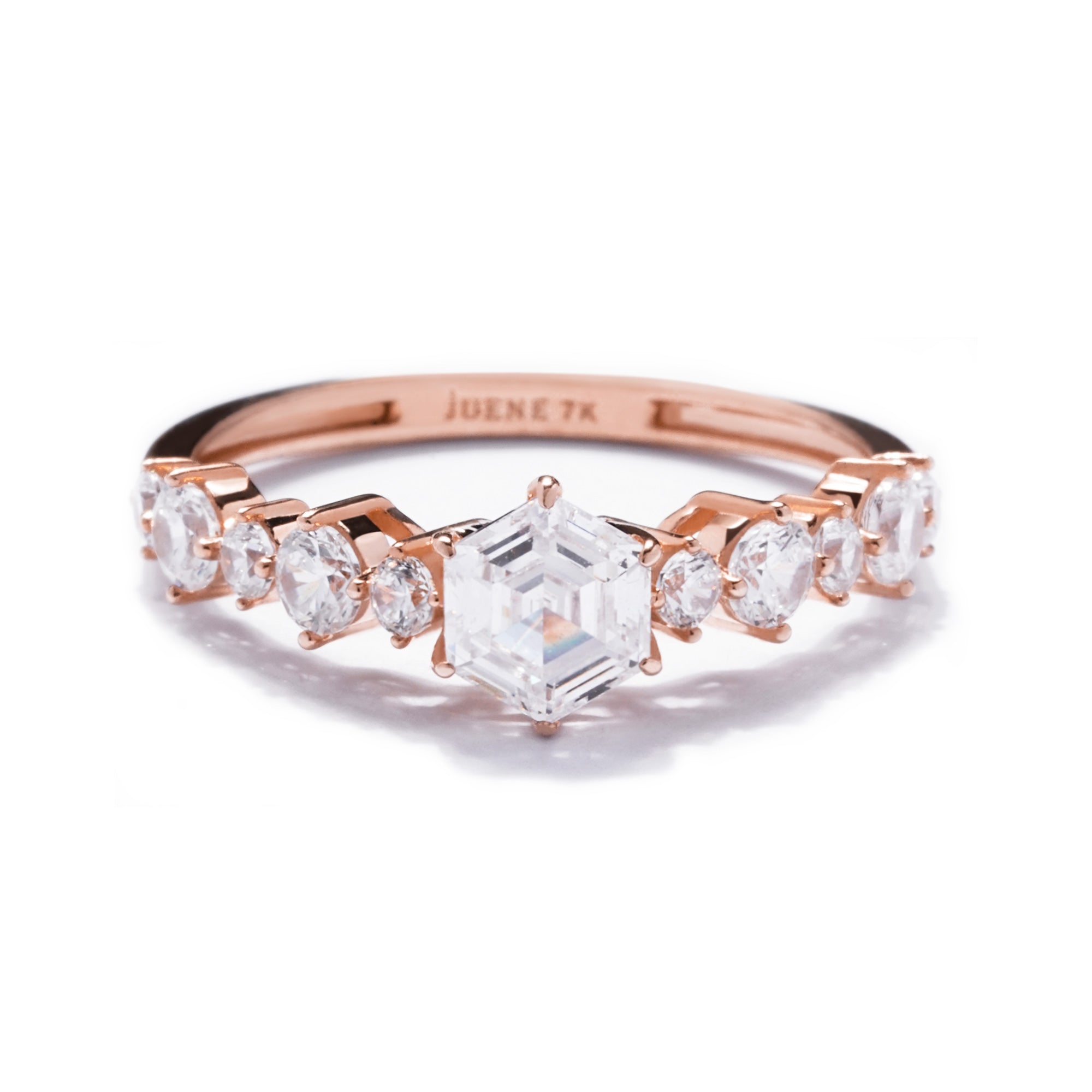 Deana Gold Ring - Sparkle & Joy - Juene Jewelry