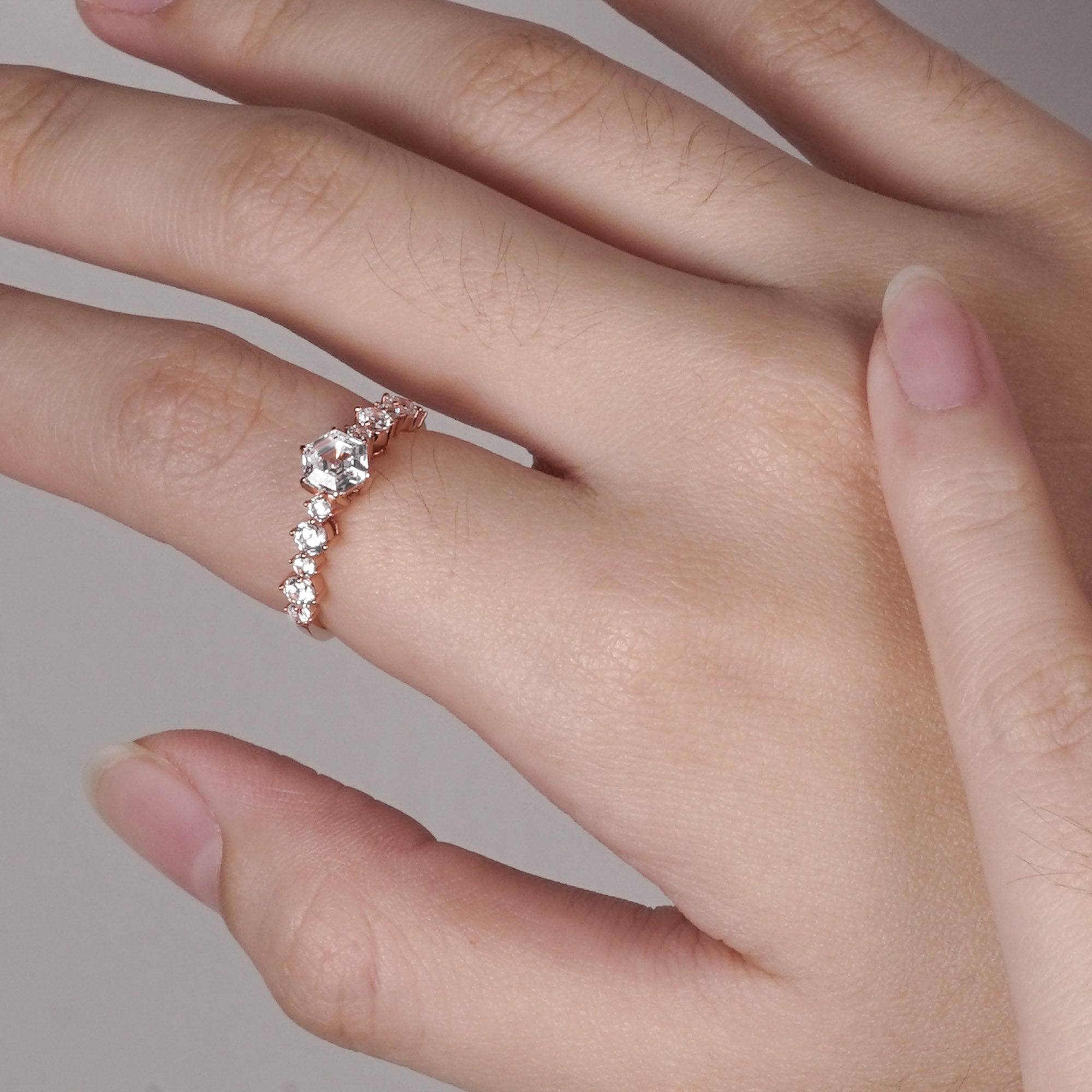 Deana Gold Ring - Sparkle & Joy - Juene Jewelry