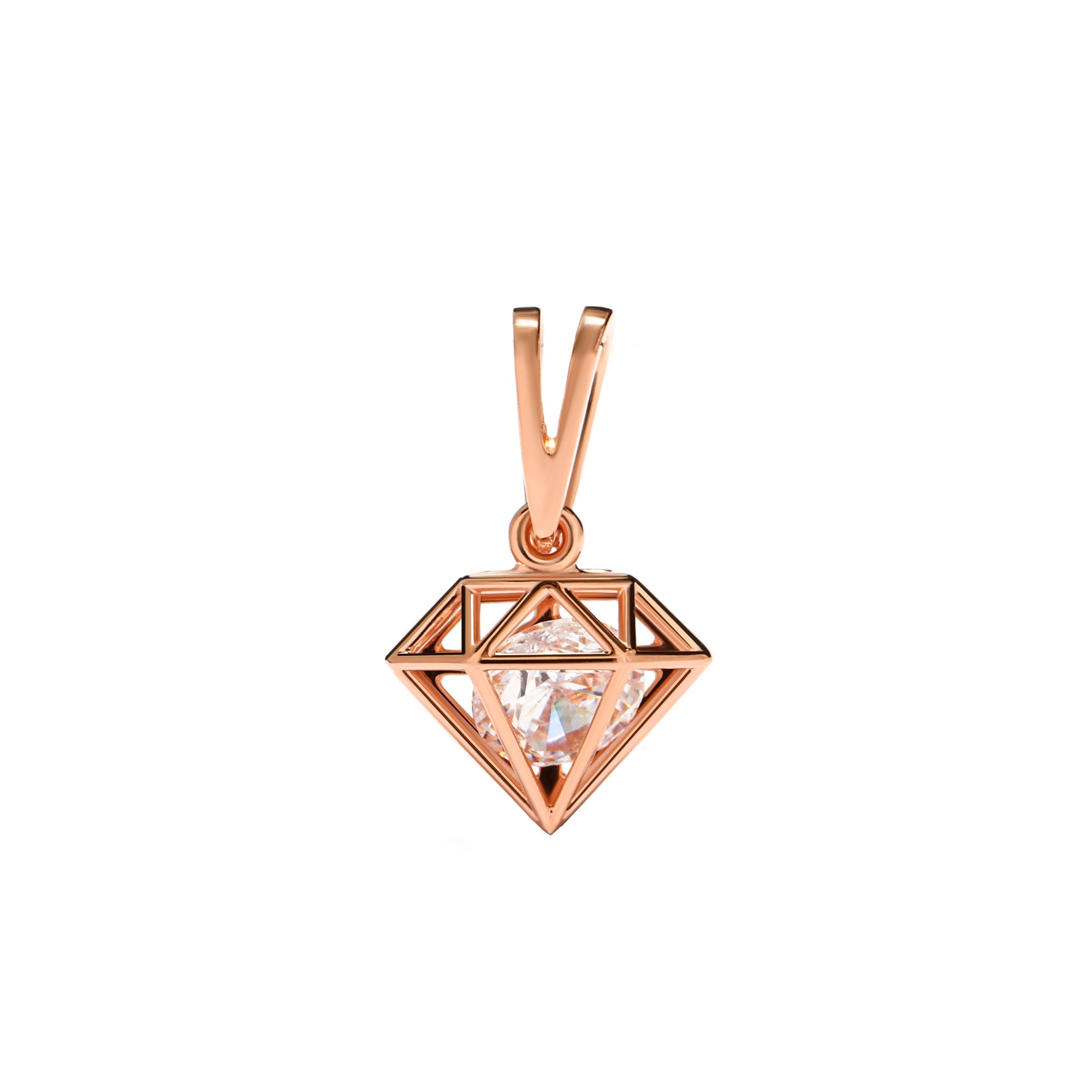 DIAMANTE PENDANT - Juene Jewelry