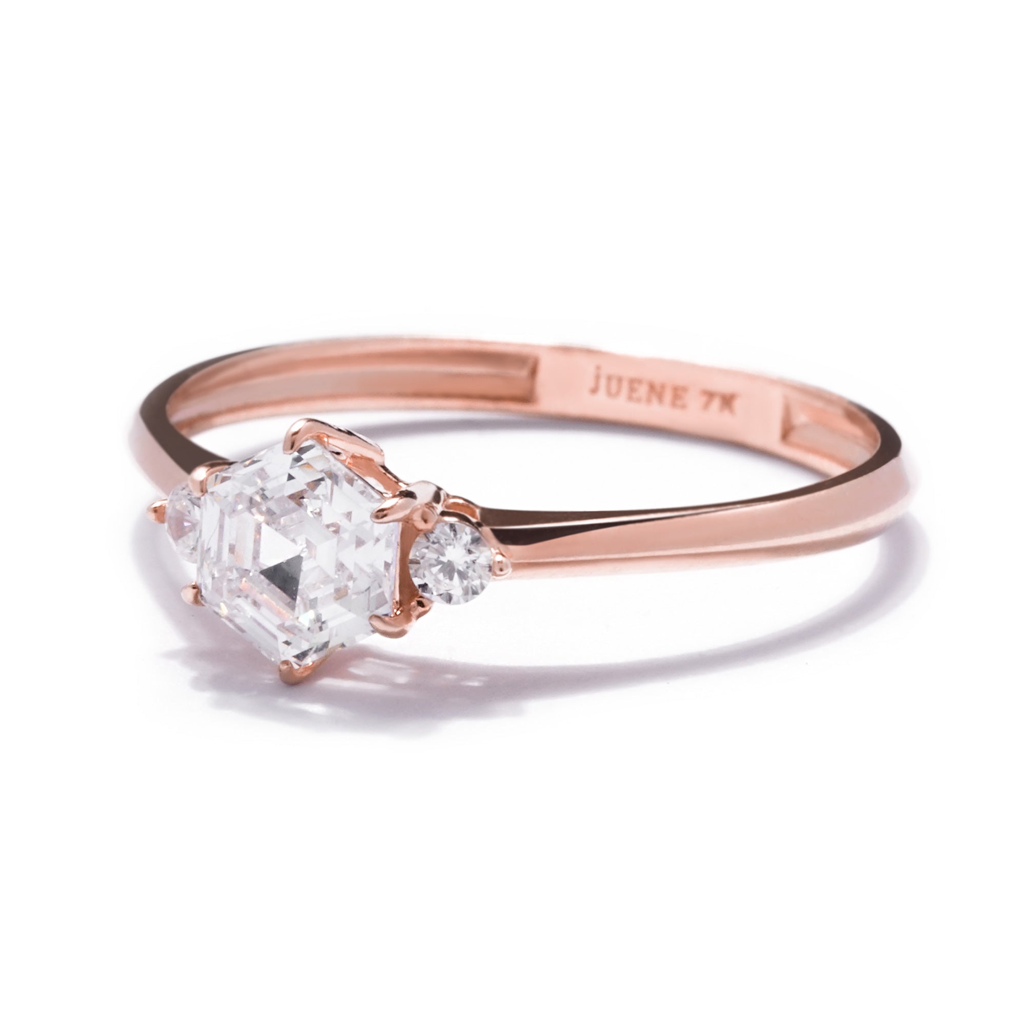 Elise Gold Ring - Sparkle & Joy - Juene Jewelry