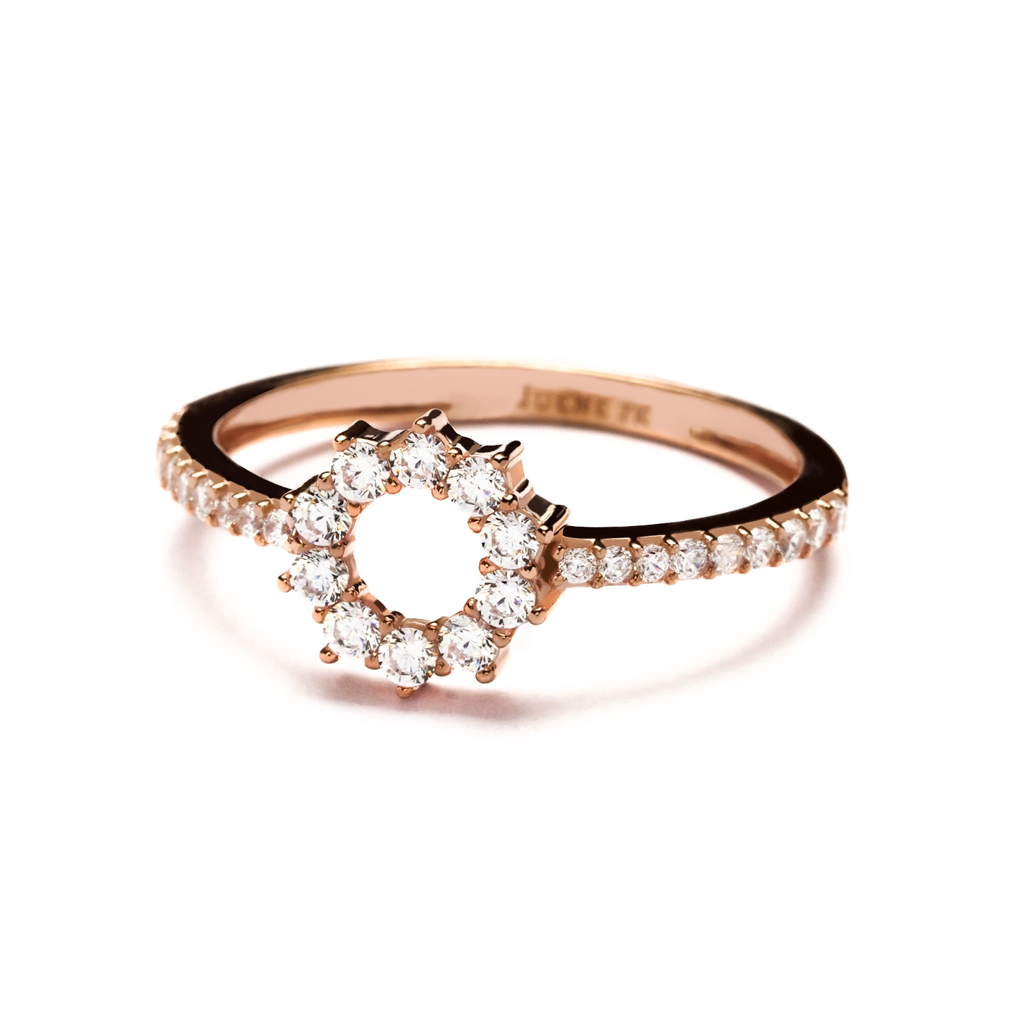 Emilia Gold Ring - Radiance - Juene Jewelry