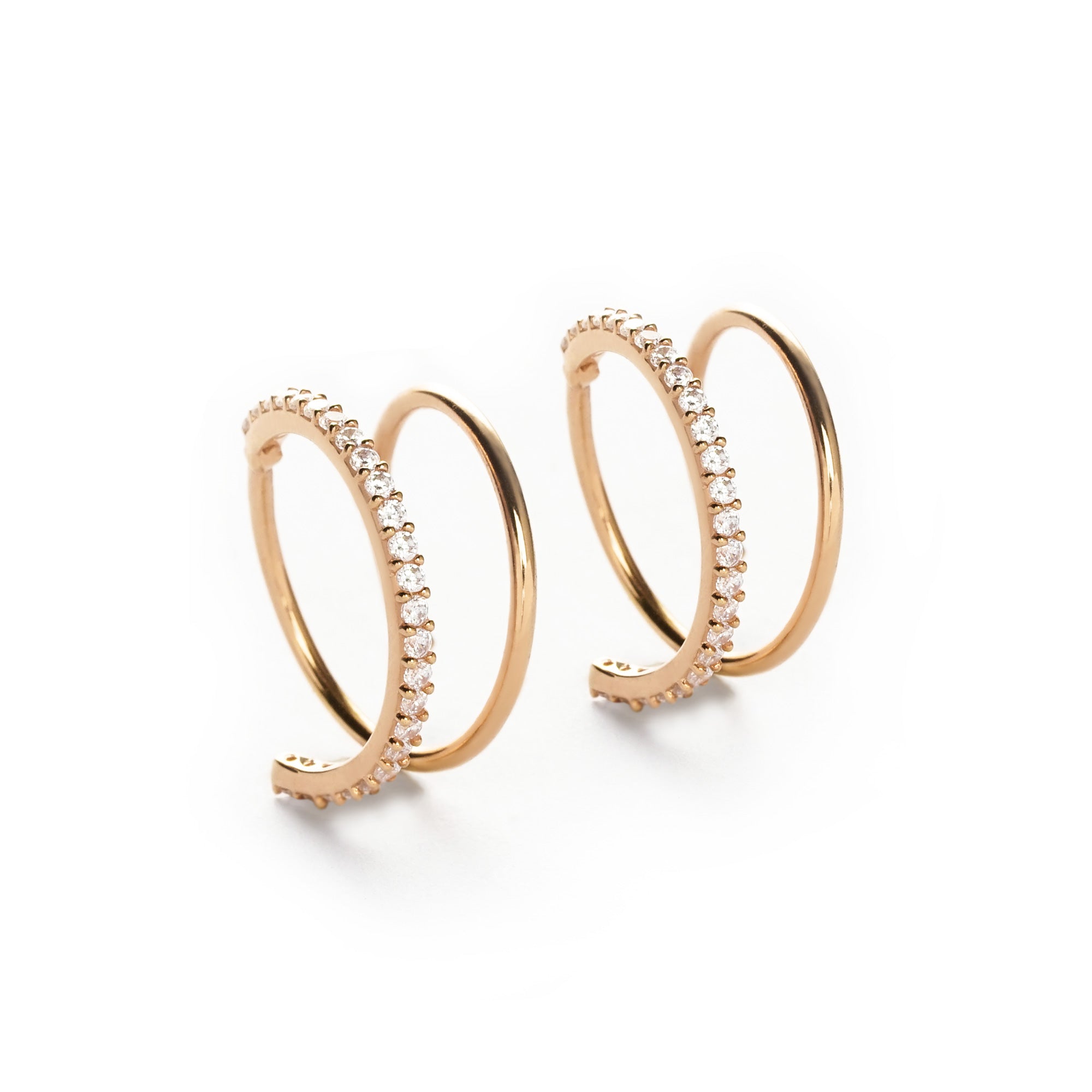 Fortune Helix Earrings - Basic - Juene Jewelry