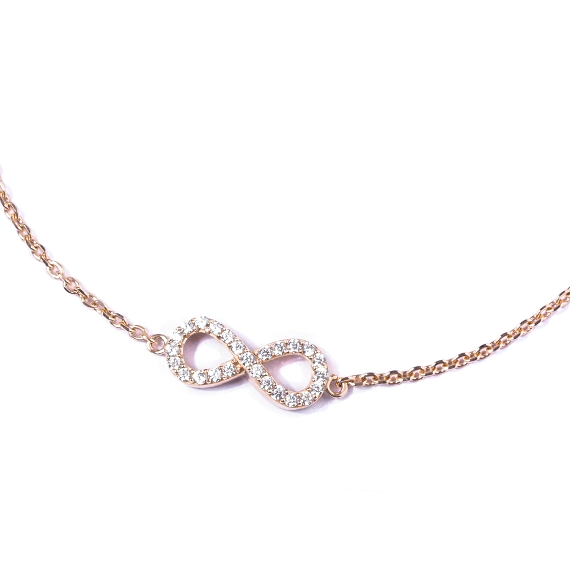 Infinity Gold Bracelet - Infinithree - Juene Jewelry