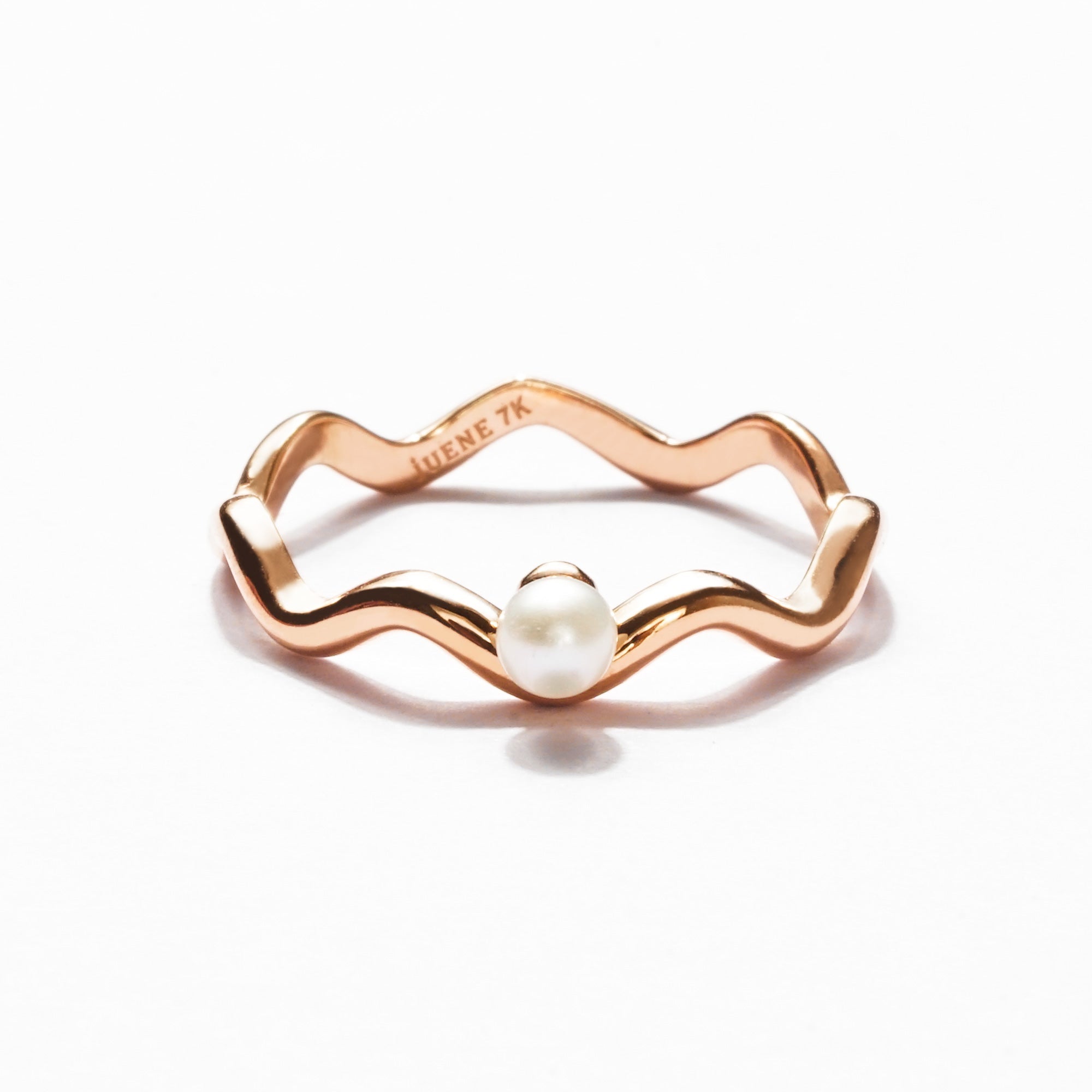 Juene Jewelry - ATHENA PEARL GOLD RING - Juene Jewelry