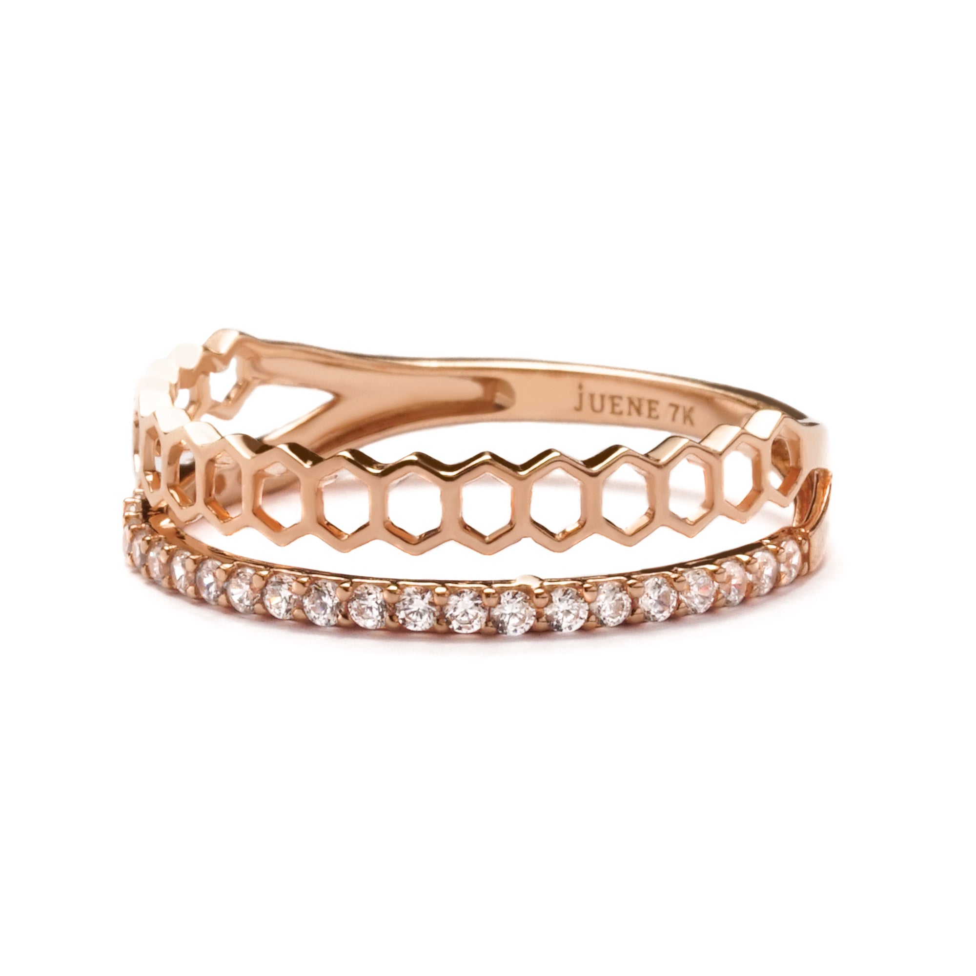 Kyra Gold Ring - Modest Collection - Juene Jewelry