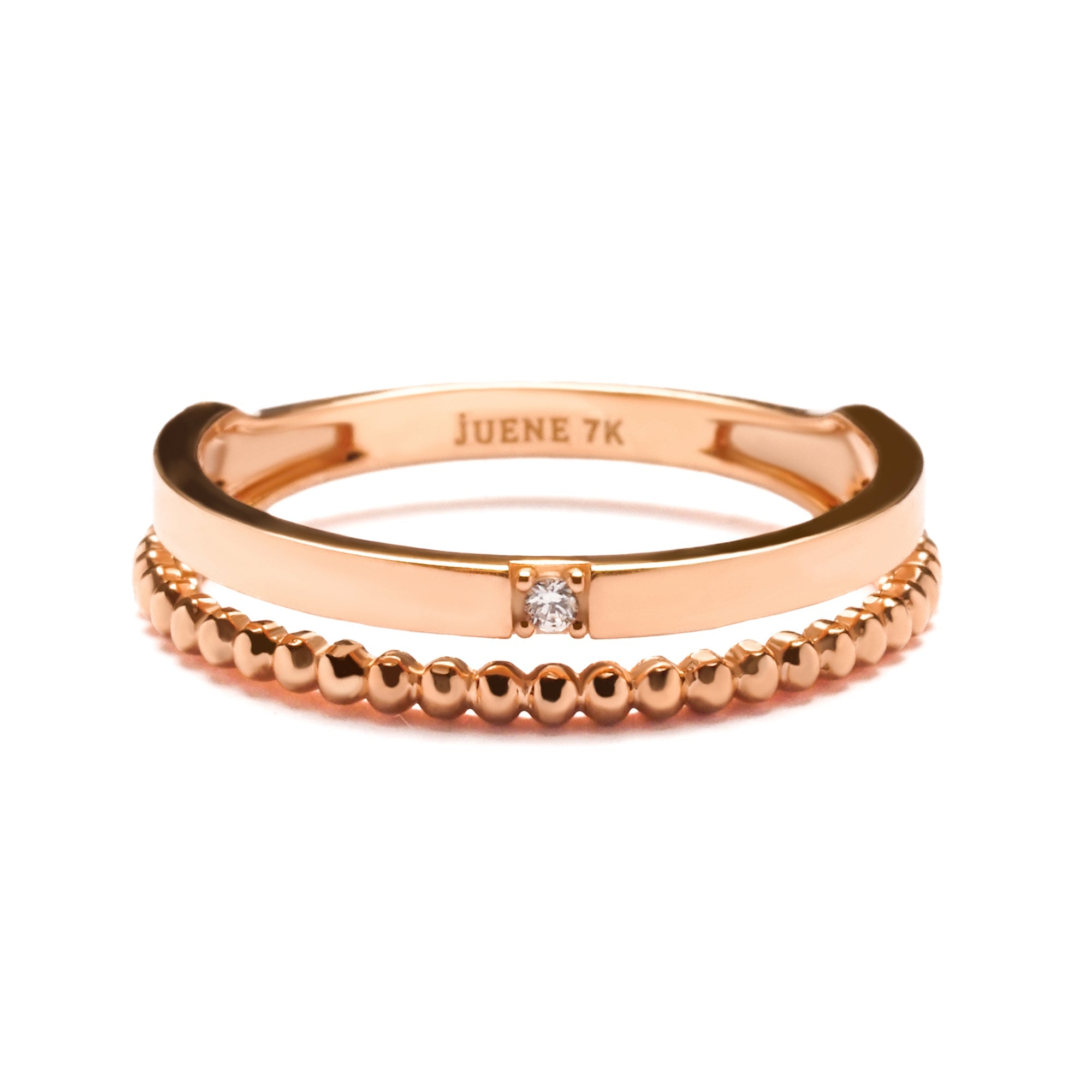 Lara Gold Ring - Modest Collection - Juene Jewelry