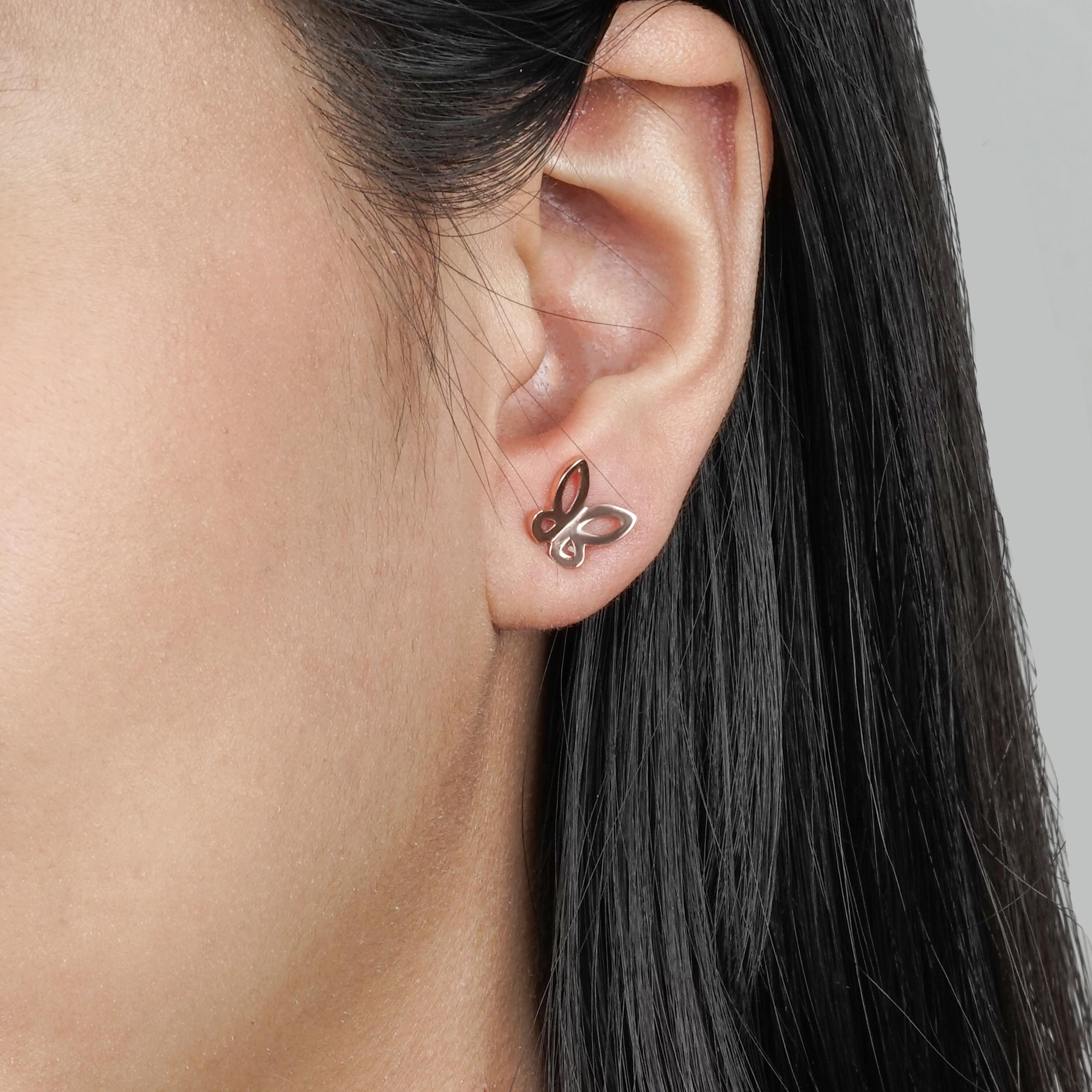 Paloma Gold Earring - Mariposa - Juene Jewelry