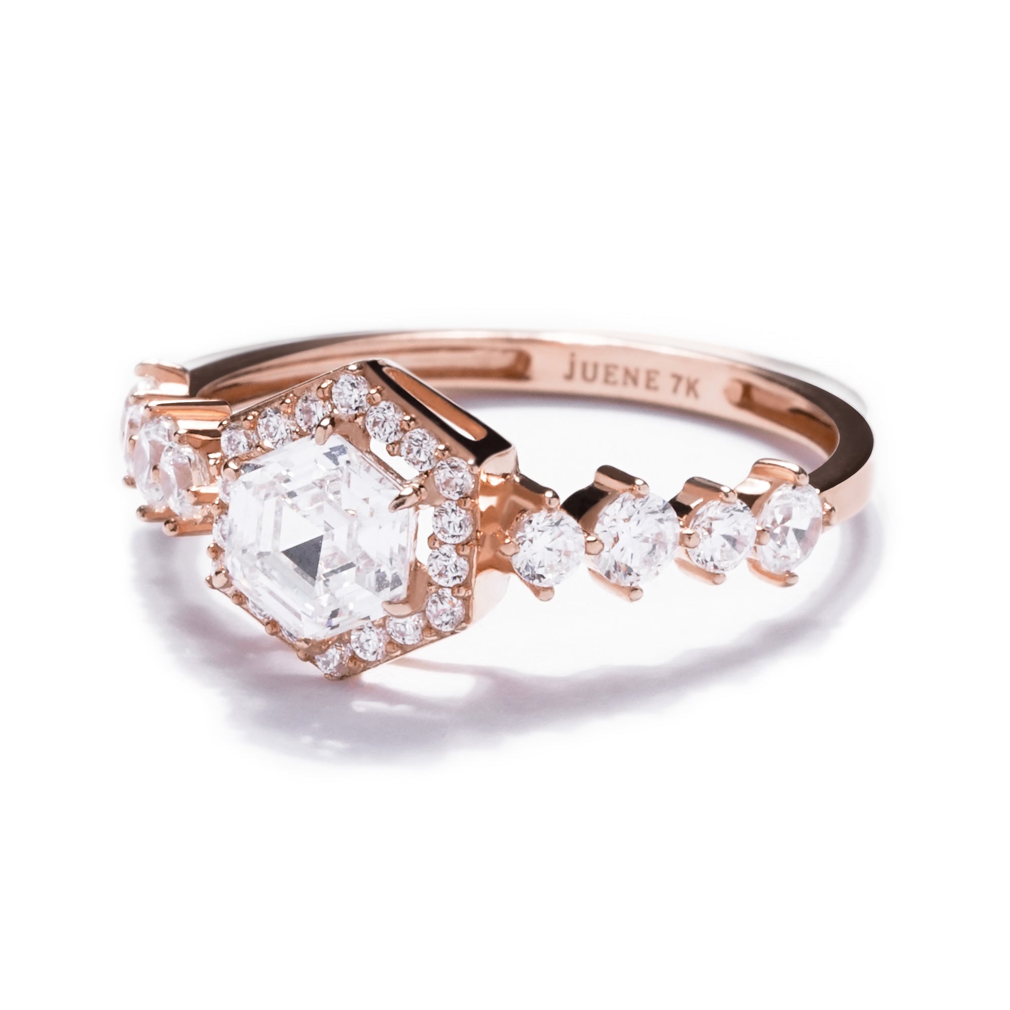 Rilla Gold Ring - Sparkle & Joy - Juene Jewelry