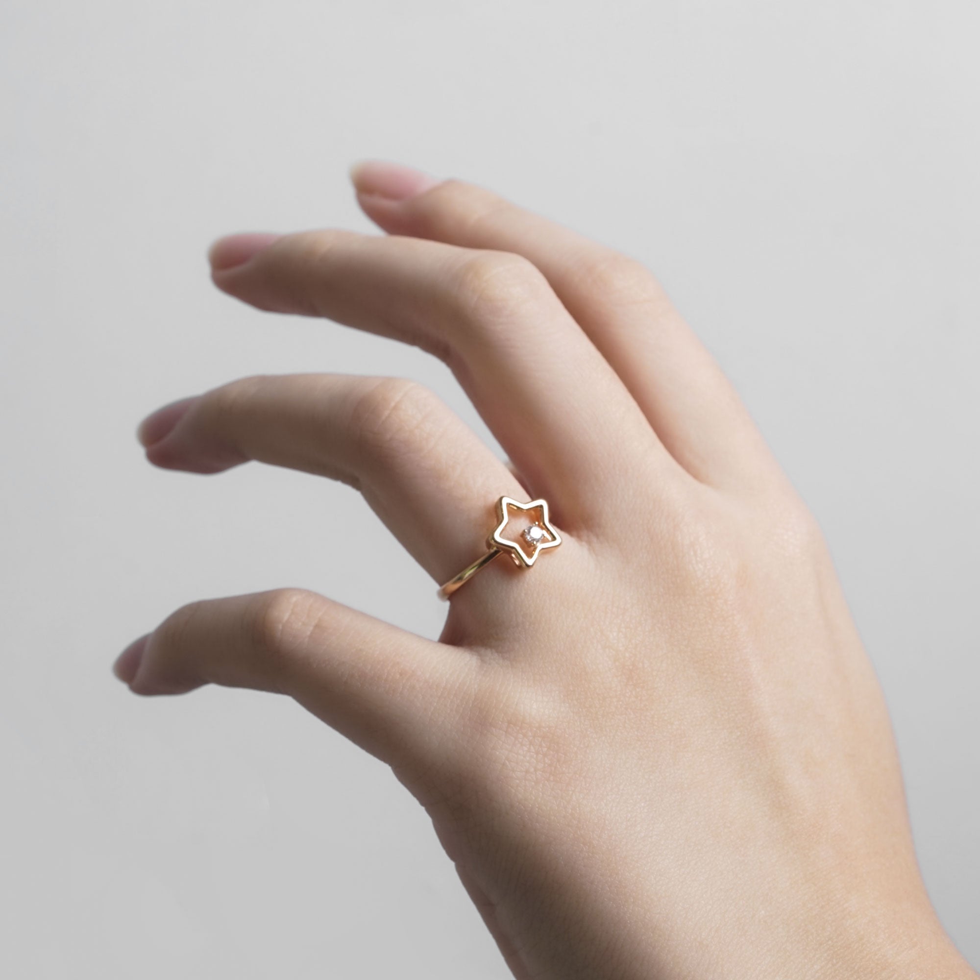 Shooting Star Ring - Basic - Juene Jewelry