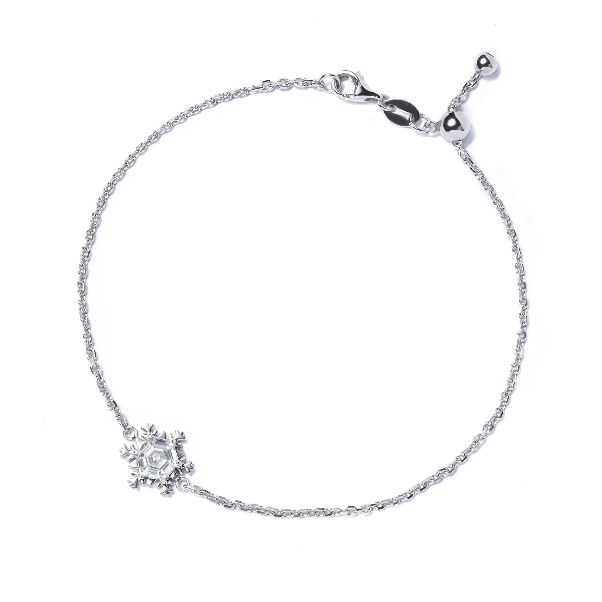 Snow Gold Bracelet - Sparkle & Joy - Juene Jewelry