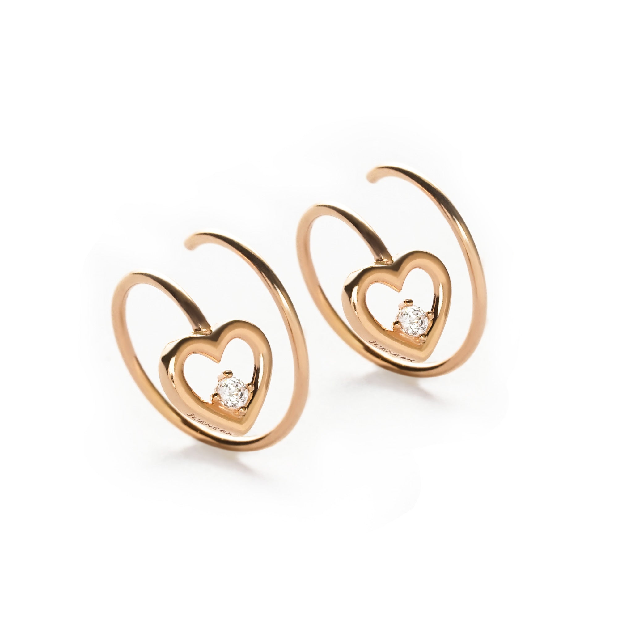 Warmest Heart earring - Basic - Juene Jewelry