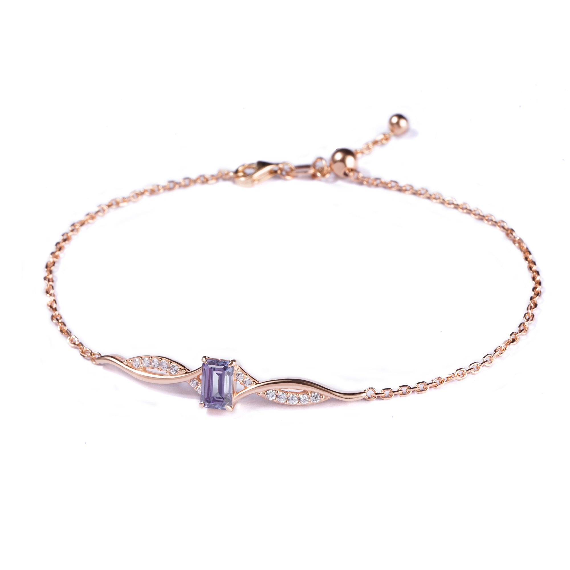 Zela Gold Bracelet - Twilight Collection - Juene Jewelry