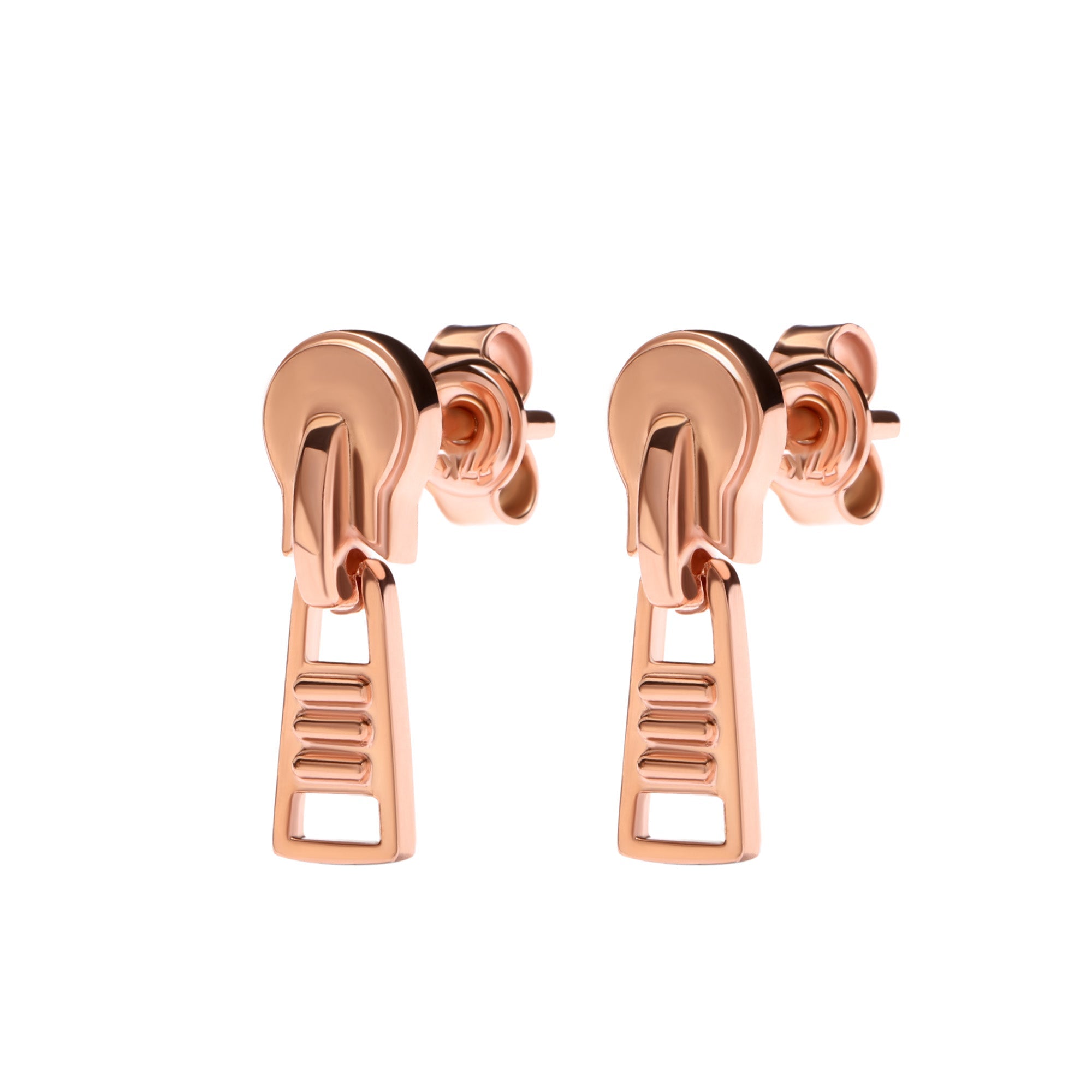 ZIPPER EARRINGS - Juene Jewelry